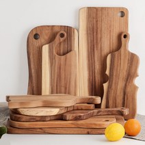 캠프월넛도마 11종 통원목 플레이팅 나무도마, 02. 원목도마 원형 25