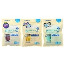 포켄스 덴탈스틱 후레쉬 작은별 칼슘s 오메가s 블루베리s 220g + 랜덤껌, 칼슘s 220g