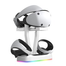 PS VR2 Gamepad-Charger에 대한 표시기가있는 듀얼 컨트롤러 충전 도크 스테이션