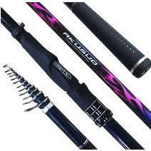 차세대 초경량 이소낚싯대, 블랙 1.2-500