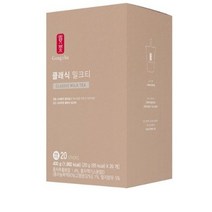 공차 가루 스틱 클래식 사무실 탕비실 홈 카페 파우더 로얄 홍차 공차티 20t 밀크티, 20g, 1개입, 20개