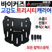 바이커즈 트리시티캐리어 트리시티탑박스브라켓 짐대 바이커스BIKERS 트리시티 리어백다이 탑케이스 리다이 트리시티 리어캐리어 트리시티공구통 트리시티용품 트리시티부품 트리시티 튜닝용품, (쿠)BK트리시티캐리어