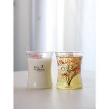 천연소이 디자인 미니안개 캔들, 블랙체리(300g)