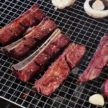 잘먹잘산 캠핑 맛좋은 LA 우대 꽃갈비 육즙 가득 초이스 등급 칼집 넣은 우대갈비, 3KG, 1개