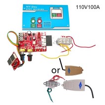 용접기 논가스 스폿 알곤 전기 레이저 가정용 현장 미니 플라스틱 산소용접기스폿 용접기 제어 보드 세트, 07 110V100A foot switch