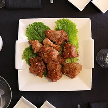 정사각 직사각 라인업 접시, 화이트, 1개