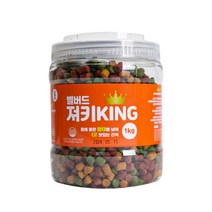 벨버드 져키킹 S 1kg 2개 노즈워크 강아지간식, 단품