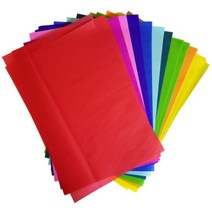 8절습자지 100매 칼라 단색 색상 10색 중 택1, 하늘