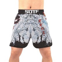 복싱 트렁크 복싱 팬츠 반바지 SOTF mma 블랙 스네이크 헤드 탄성 운동 파이팅 mma 반바지 타이거 무에타이 저렴한 권투 반바지 산다 킥복싱 의류 mma