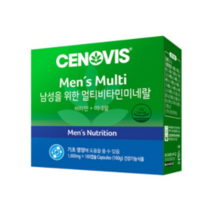 세노비스 남성용 멀티비타민 미네랄, 100정, 60개