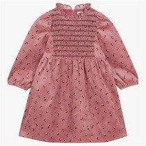 밀리밤 SH02 도톰 스모킹 원피스 MLOW22T54