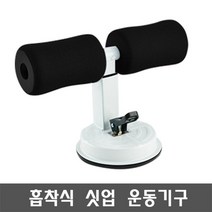 웰핑 지금부터 시작~ 흡착식 싯업운동기구 윗몸일으키기 복근운동 홈헬스, 블랙
