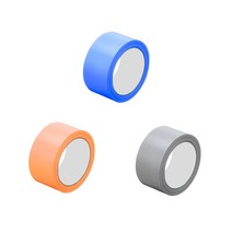 자국안남는 테이프 18mm 잘떨어지는 컬러 멀티 테이프312pro, 쿠팡 빨강색
