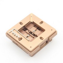 90mm 알루미늄 합금 BGA 리볼링 스테이션 골드 포지셔닝 마그네틱 비드 심기 테이블 CPU 칩 누설 도구 지그, 한개옵션0