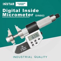 정밀게이지 산업 품질 디지털 내부 마이크로미터 전자 측정 5-30mm 25-50mm 50-75mm 75-10mm 0.001mm, 7.150-175mm no ring