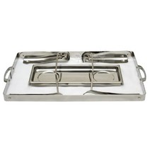 업소용주방용품출장용 사각 챠핑디쉬 스텐드 대 (접이식) JH-015업소용 주방용품