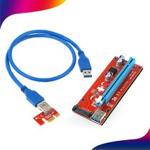 넥스트 NEXT 10BCR 비트코인 이더리움 채굴기 라이저카드 USB3.0 PCI-Express