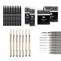 COPIC 코픽 사쿠라피그먼트 모로토우 블랙라이너 모음, C_모로토우블랙라이너/블랙_chisel