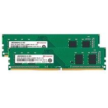 트랜센드 데스크탑용 DDR4 DRAM 2666 듀얼키트 램 8GB x 2p