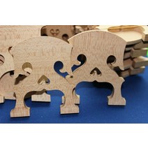 견고한 3pc Baroque 스타일 솔리드 메이플 우드 4/4 첼로 브리지 말린 20 년, 한개옵션0
