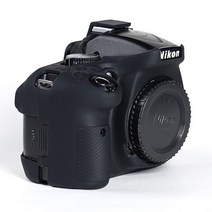 니콘 카메라 D850 케이스 적용 카메라 젤리케이스 d810D7500D7200D7100D3400D5500D5200, 블랙_니콘 D5200