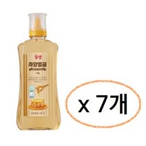 꽃샘 사양벌꿀, 1kg, 7개