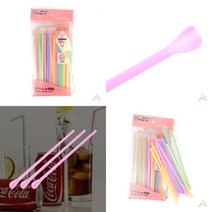 SC 슬러시빨대 50P 일회용빨대 슬러쉬빨대