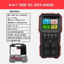 산소농도측정기 가스 독성 유해 감지기 일산화탄소, D.GT8220 포인원 감지
