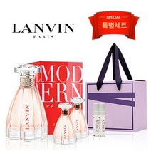 LANVIN 모던 프린세스 EDT 60ml 특별세트 본품+미니2개+스틱2종+케이스, 본품60ml+미니2개+스틱2개+풀케이스
