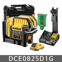 디월트 DCE0825D1G 그린레이저 레벨기, 1개