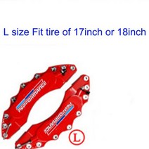 2pcs 3D M 자동차 디스크 브레이크 캘리퍼 타이어 림 커버 Bmw X1 X3 F25 X5 F15 F20 F30 F10 F11 G01 X4 G02 F26 X2 Z4 X6 E53, L