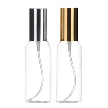 [허브스프레이] ALL금속스프레이 20ml 30ml 50ml 60ml 75ml 80ml 100ml 미스트용기, 80ml 투명용기 실버캡