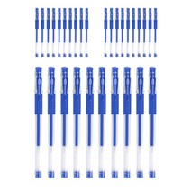 OON MiWi 젤잉크펜 0.5mm, 블루, 30개