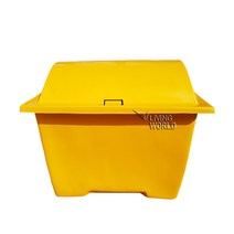 리빙월드 제설함(FRP) G형 130L /모래함 염화칼슘함 제설자재보관함 비상용 도구함