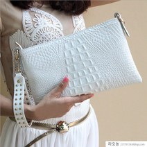라오농 크로커다일 소가죽여성클러치백+d5fd4LL
