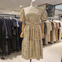 에이비에프지 ab.f.z 벨티드 플라워 롱원피스 AFW2QO41E