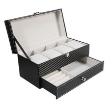 명품 손목시계 4포켓 수납보관 주얼리 보석함 케이스, 단품