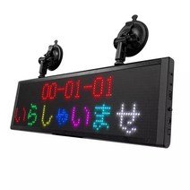 LED전광판 전화 와이파이 프로그램 가능한 자동차 led 사인 화면 움직이는 텍스트 led 자동차 디스플레이 버스 목적지 보드 led 창 광고 자동차 디스플레이, 자동차 흡입 컵