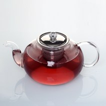 유리 차포트 1L 홍차도구 여행용포트 유리티포트 유리주전자
