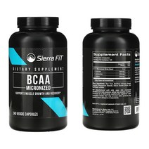 시에라핏 BCA 비씨에이에이 BCAA캡슐 240정, 1+1