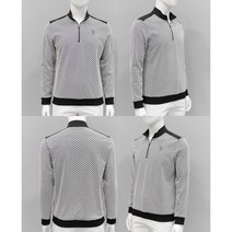 팬텀골프 고양화전점 남성 기능성 로고 자가드 반집업 가을 겨울 티셔츠 211B3TH014