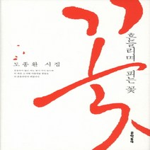 흔들리며 피는 꽃:도종환 시집, 문학동네, 글: 도종환