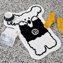 로마네 리틀 페이퍼 쉐입 발매트 ver2 코코, 쉐입 코코
