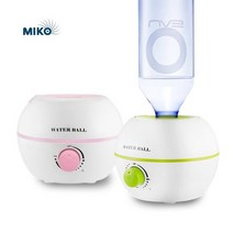 워터볼 미니 초음파 가습기 생수병, 1+1워터볼_그린
