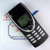 휴대전화 핸드폰 스마트폰 공기계 8210 휴대폰 2G GSM 900/1800 잠금 해제 휴대폰. 미국 및 호주산 24 년, [02] Add Blue Box, [02] Black