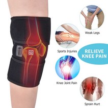 무릎보호대 전기 어깨 다리 마사지기 무릎 보호 난방 물리knee pain relief 치료 패드 조정 가능한 중괄호 벨트 3 기어 건강 관절염 통증 완화 지원 맛사지기