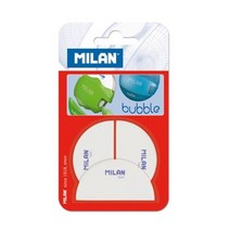 MILAN BUBBLE 밀란 버블 연필깎이+지우개 리필(3입)