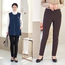 [엄마옷 로즈맘] 쿠지기모바지/엄마바지 할머니겨울바지 중년여성바지 빅사이즈