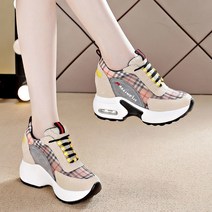 꽃소담 Height Shoes ZYZC6925 망화 여자 두꺼운 바닥 송편 신발 2021 폭발 내부 증가 여자 신발 추동 플러스 보온 가볍고 다양한 운동화