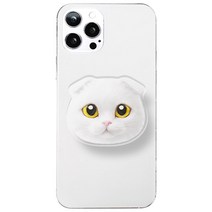 [사은품증정] 슈가캣 아크릴 그립톡 핸드폰 거치대, 스코티쉬폴드마루, 1개